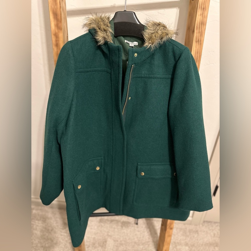 JCrew Mercantile Chateau Parka Coat